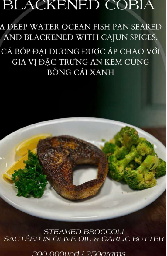 BLACKED COBIA